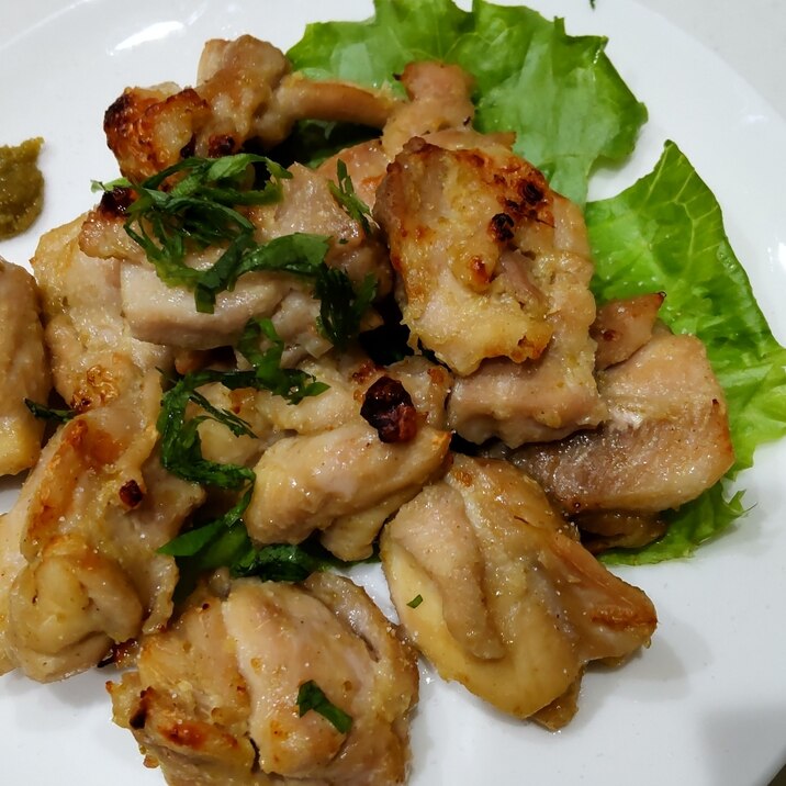 鶏の柚子胡椒焼き